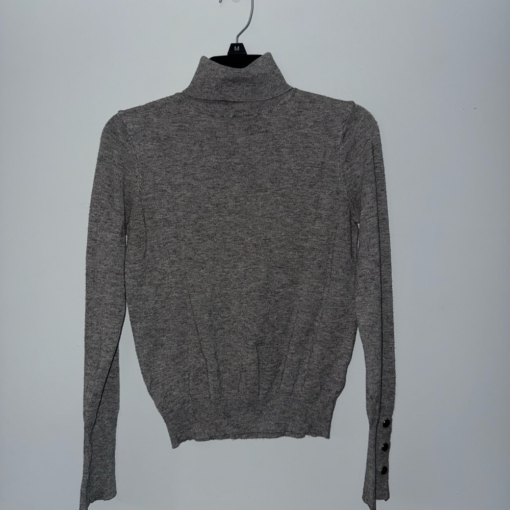 Love Tree Charcoal Turtleneck Sweater